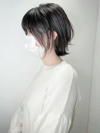 ショート シンプル+αな デザインを 松崎陸のヘアスタイル