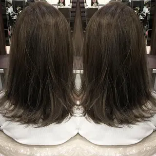 ミディアム カラー 寺内 紳悟のヘアスタイル