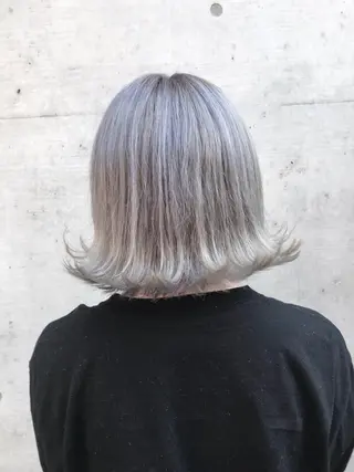 ショート カラー a-o横浜所属・色落ちまでキレイに！ ！女性サロンのヘアスタイル