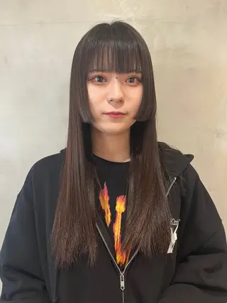 ロング オタク特化🎀 顔まわり🎀ゆうなのヘアスタイル