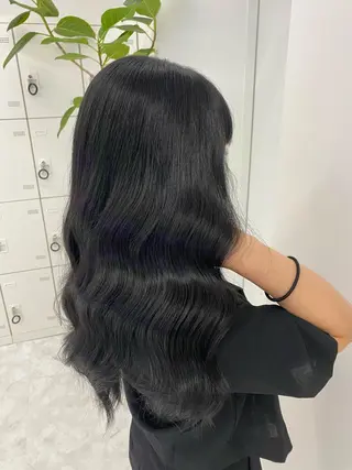 ロング カラー パーマ ヘアアレンジ M&K　上田店所属・M&K 上田店の眉毛・アイブロウイメージ