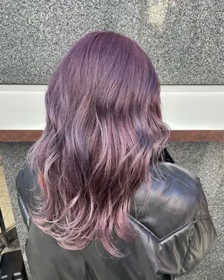 ロング 🌹門奈🌹髪質改善 /透明感カラーのヘアスタイル