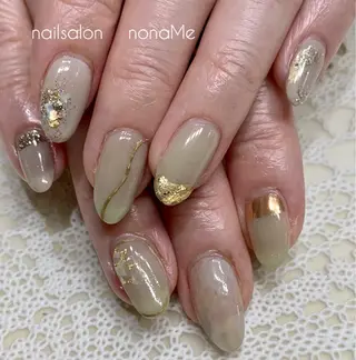 ネイル nonaMe 森のネイルデザイン