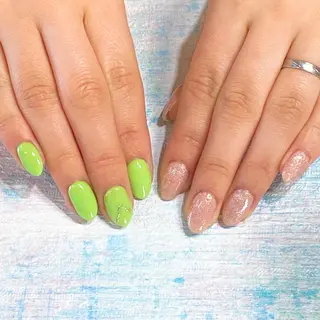 ネイル あなたの日常へ➕α♪ しろくま nailのネイルデザイン