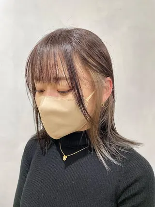 ミディアム カラー 🔷ダブルカラーハイ トーン🔷櫻井走のヘアスタイル
