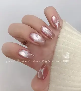 ネイル ラベンダー💖日暮里 ルル💖ネイルのネイルデザイン