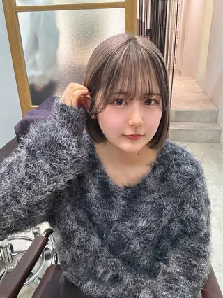 ミディアム サロウィン新宿三丁目East所属・💕冬モテ×上品色気 モテヘア💕山田航介のヘアスタイル