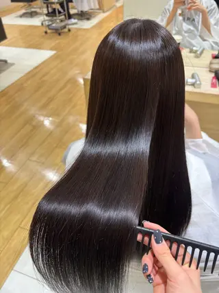 ロング 松岡 ひなののヘアスタイル