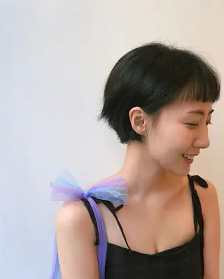ショート riria ショートヘアのヘアスタイル