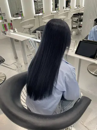 ロング カラー 野崎 孝章のヘアスタイル