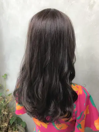 ミディアム カラー ヘアアレンジ 🌈髪質改善💕 縮毛矯正✨青木まで✨のヘアスタイル