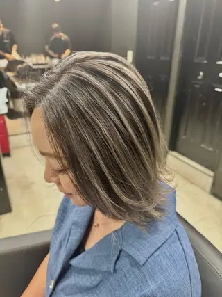 ミディアム 五島 拓海のヘアスタイル