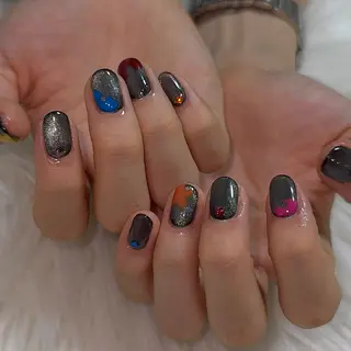 ネイル 黒川 実祐のネイルデザイン