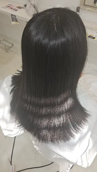 ロング 林慶吾/ショートボブ /デザインカラーのヘアスタイル