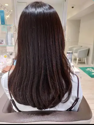 セミロング 田中 瑞妃のヘアスタイル