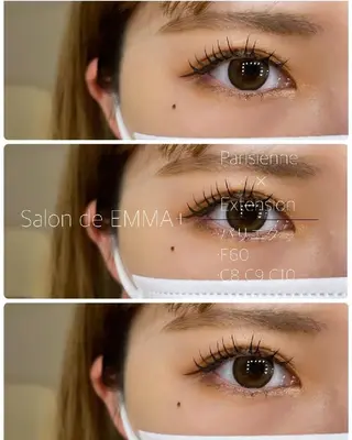 マツエク・マツパ EMMA plus．のマツエク・マツパデザイン