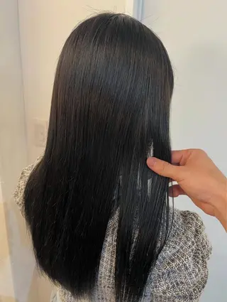 カラー tomu/天神大名/ 透明感カラー🐧のヘアスタイル