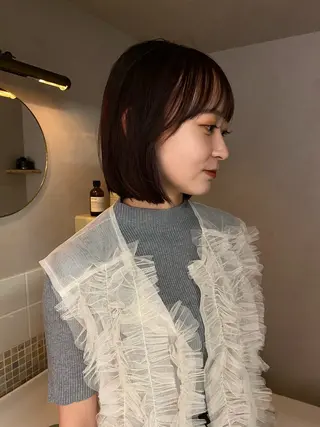 ミディアム iroha/ n.w.h🎀のヘアスタイル