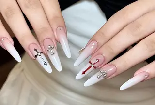ネイル By moonネイル 🌷ワンホン/韓国風のネイルデザイン