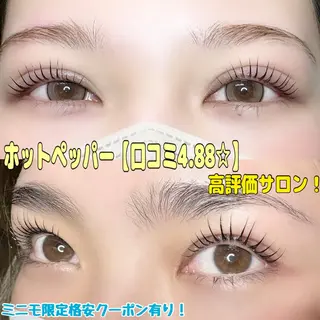 マツエク・マツパ bell couleur所属・ベルクルール MIYUのマツエク・マツパデザイン