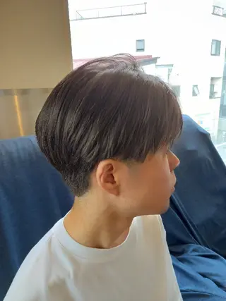 メンズ 飯田・髪質改善縮毛矯 正・カラー・パーマのヘアスタイル