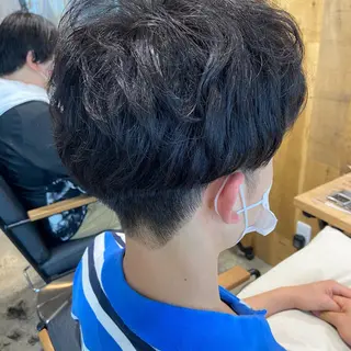 ショート パーマ メンズ 🌷レイヤーカット/ フルキシオリ🌷のヘアスタイル