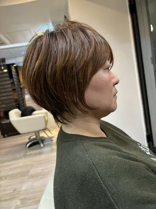 ショート カラー ラフィスヘアーファン所属・山田 晃輔のヘアスタイル