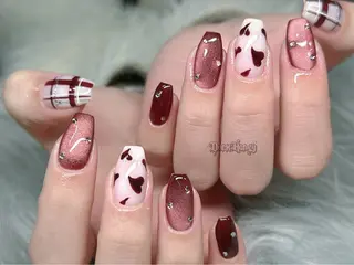 ネイル Dark honey スカルプ専門原宿店のネイルデザイン