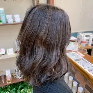 セミロング カラー Lounge×MORIO Ikebukuro所属・安齋 大樹 /くびれショートのヘアスタイル