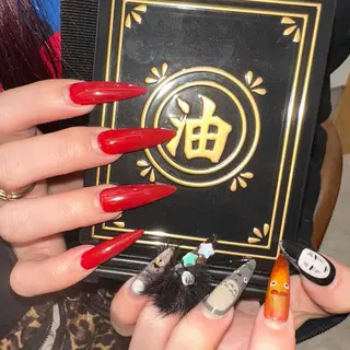 ネイル RICO NAIL所属・RICO Nail パーツつけ放題🌈のネイルデザイン