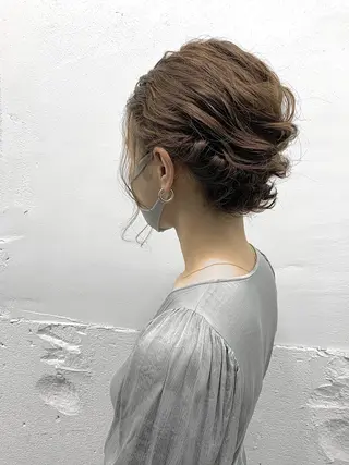 ミディアム カラー ヘアアレンジ 🎨カラー満足度 500%💫ヅル💫のヘアスタイル