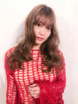 ロング カラー 艶髪/モテヘア🎀 MIHOのヘアスタイル