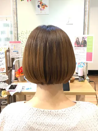 ショート 青野 文香のヘアスタイル