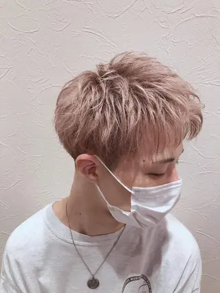 ショート ヘアアレンジ メンズ メンズZina代表 田端 麗治のヘアスタイル