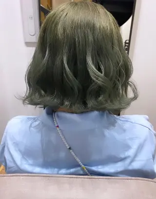 ショート ヘアアレンジ 🎀ブリーチなし 透明感🎀yuhiのヘアスタイル