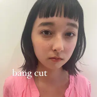 ミディアム ボブパーマ ♡ヨシカワハナコのヘアスタイル