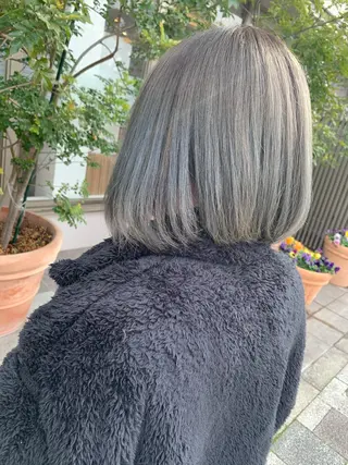 ミディアム カラー 髪質改善美容室Lust所属・美容室Lust💚 嶋崎 鷹のヘアスタイル