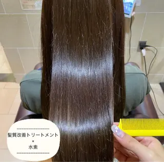 ロング 艶髪/巻ける縮毛矯正 /髪質改善naoのヘアスタイル