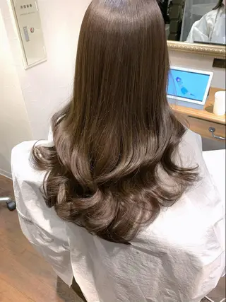 ロング カラー ヘアアレンジ As hair所属・🌟かかりつけ美容師 🌟アスカのヘアスタイル