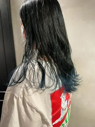 セミロング カラー classic 新横浜所属・大人girly🛋️ 🤍yukakoのヘアスタイル