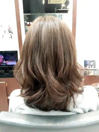 ショート ミディアム セミロング ロング カラー パーマ ヘアアレンジ MODEK's阿倍野 伊藤サダキのヘアスタイル