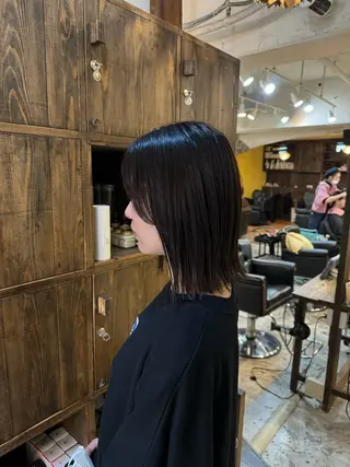ショート カラー 韓国ヘア🫧艶カラー 🫧髪質改善/オオヤのヘアスタイル