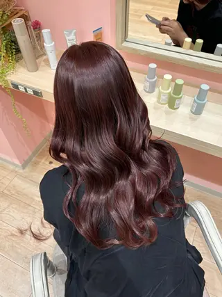 ミディアム 透明感カラー⭐︎ コナツのヘアスタイル