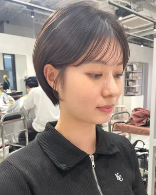 ショート モデル募集中/西梅田 かえで🎀のヘアスタイル