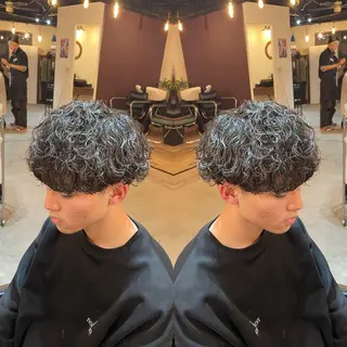 パーマ メンズ メンズ特化/ショート /ツイスパ/結希のヘアスタイル