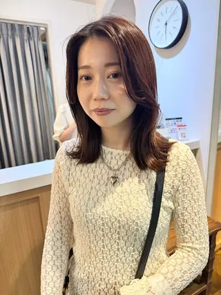 ミディアム TOYOSHIMA SHUGOのヘアスタイル
