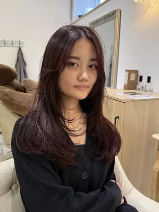 ロング aqush所属・豊田市/小笠原 蒼のヘアスタイル