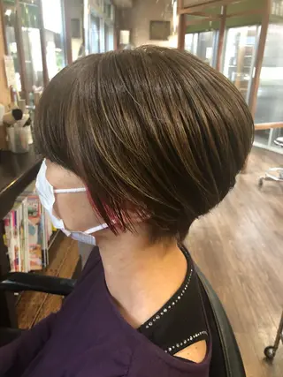 ショート カラー 🌺✨小川 友佳✨🌺のヘアスタイル