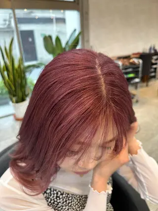 ロング カラー 女性に人気♪ はやしほのかのヘアスタイル