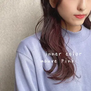 セミロング カラー GO TODAY シェアサロン 渋谷sol店所属・モテ前髪 タゴメ シンヤのヘアスタイル